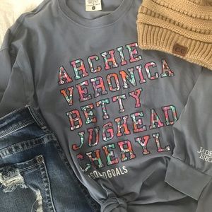 Jadelynn Brooke Riverdale long sleeve tee